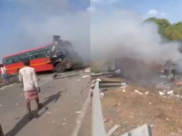 7 killed, 40 injured as 2 Maharashtra buses collide near Surat; PMO announces Rs 2 lakh ex-gratia | Surat News